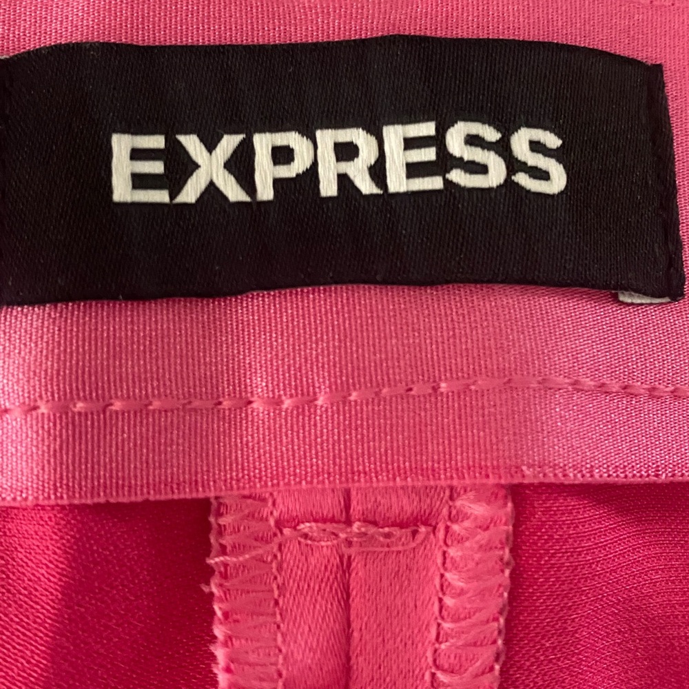 NWT Express Satin Shorts With Belt Size 10 - Picture 4 of 8